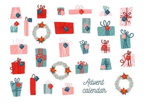 Advent Calendar Vector Art, Icons, and Graphics for Free Download