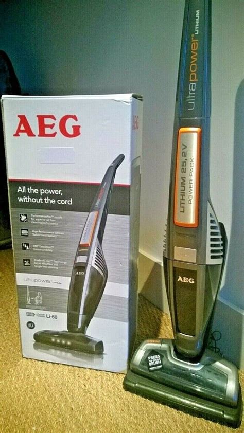 Cordless Vacuum Cleaner Aeg Ag5020 Ultrapower Stick Hoover In