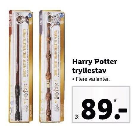 Harry Potter Tryllestav Tilbud Hos Lidl