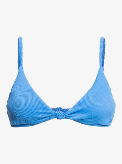 Roxy Love The Surf Knot Triangle Bikini Top Roxy