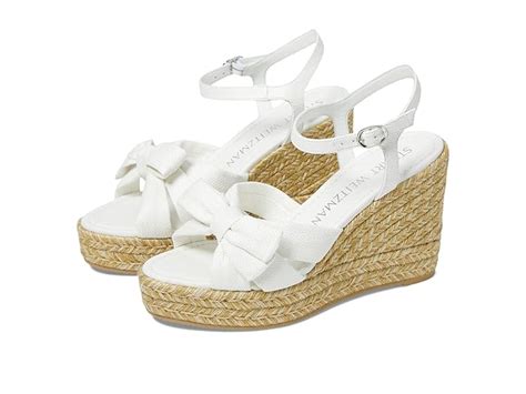 Women S Stuart Weitzman Sofia Espadrille Wedge Zappos