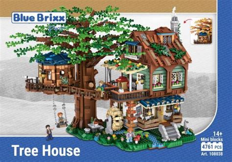 Bluebrixx Sets Treehouse Mini Blocks