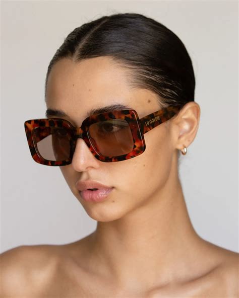 Lu Goldie Mia Sunglasses Tortoise Laneway Boutique