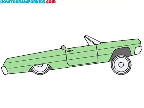 How to Draw a Lowrider - Easy Drawing Tutorial for Kids