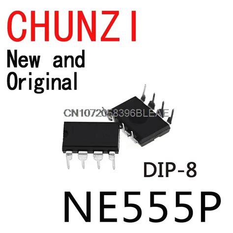 10pcs New And Original Dip8 Ne555 Dip Ne555n 555p Dip 8 Ic Ne555p