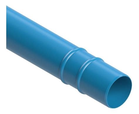 Tubo Pvc Irrigação Azul Dn 100mm Pn125 Engate Metalico 6mt