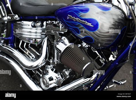 Harley Davidson motorcycle artwork Stock Photo - Alamy