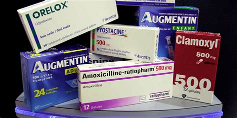 Médicaments Lamoxicilline Principal Antibiotique Prescrit Aux