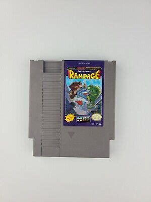 Rampage Nes Original Nintendo Entertainment System Cartridge