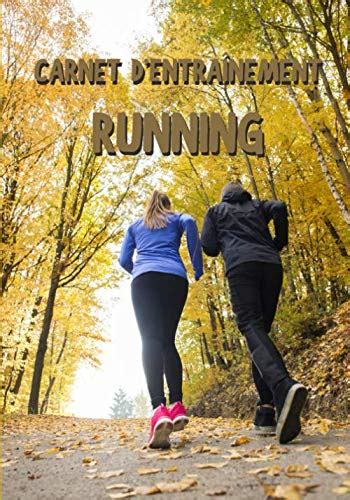 Carnet D Entra Nement Running Couple Joggeurs Cahier De Course