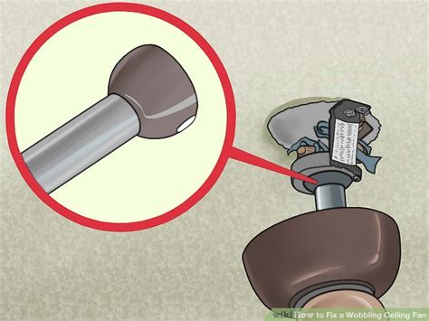 how to fix a swaying ceiling fan