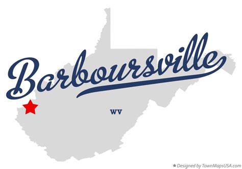 Map of Barboursville, WV, West Virginia