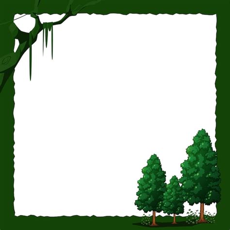 trees edge vectors illustrations    freepik