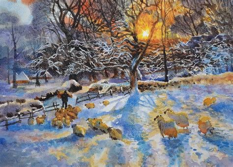 Winters Day Study Andrew Jenkin