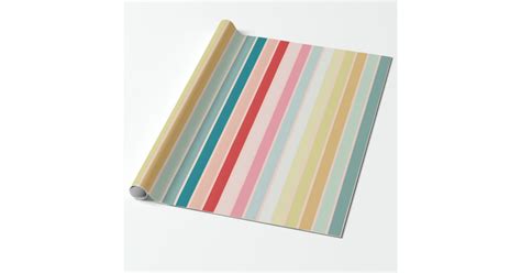 Striped Wrapping Paper Zazzle