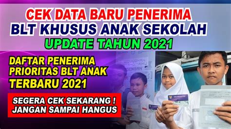 Cek Penerima Bantuan Anak Sekolah Terbaru Cara Cek Pip