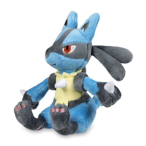 Lucario Sitting Cuties Plush 6 In Pokémon Center Official Site