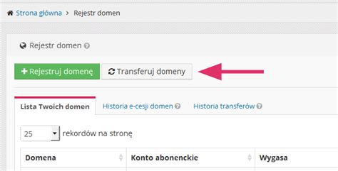 Jak Przetransferowa Domeny Do Fusionsystem Pomoc Fusionsystem