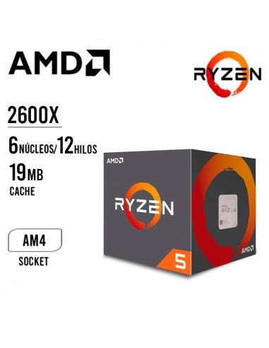 Venta Amd Ryzen 5 2600x 3 60 Ghz En Stock