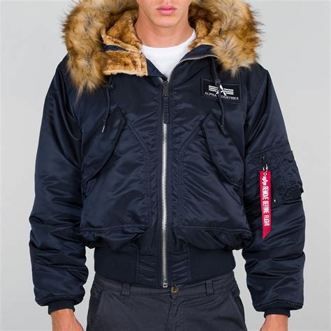 Hooded Bomber Alpha Industries 45p Custom Coats And Parkas Clothing