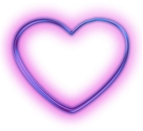 Download Hd Neon Heart Png Neon Png Transparent Png Image