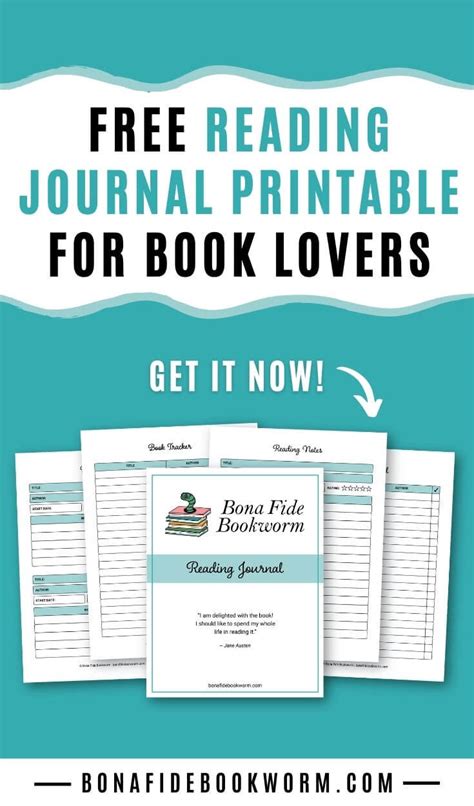 Printable Reading Journal