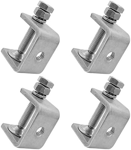 Mm Mini Stainless Steel C Clamps For Mounting Pcs Heavy Duty