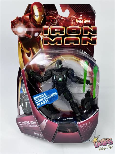 2008 Hasbro Marvel Iron Man Titanium Man Double Concussion Blast (1C)