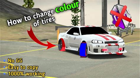 How To Change Color Of Tires In Car Parking Multiplayer Multiple Colors