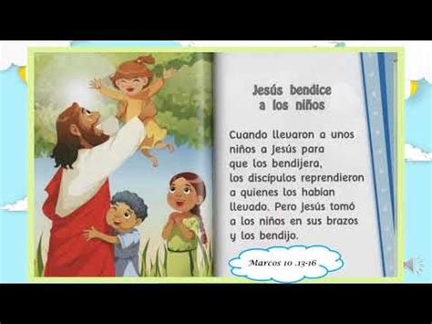 Primer Grado Jesús bendice a los niños YouTube