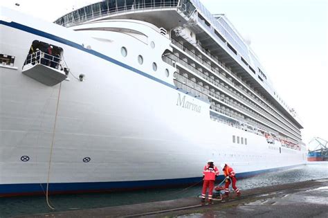 Vid O Lorient Accueille Marina Son Premier Et Dernier Paquebot De L