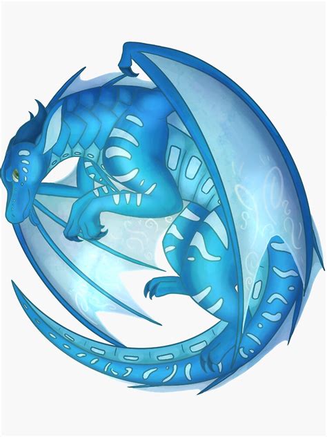 Seawing Wings Of Fire Sticker For Sale By BlueDragon15 Redbubble