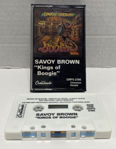 Savoy Brown Kings Of Boogie Cassette Tape 1989 GNP Crescendo Records EBay