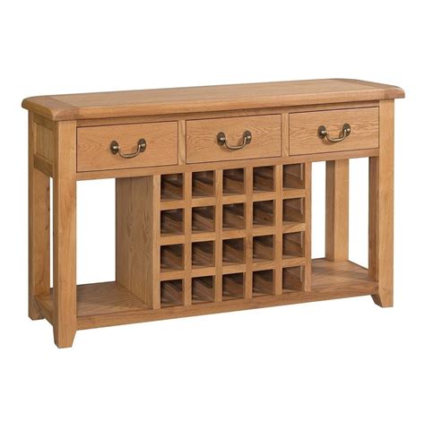 15 Collection of Oak Sideboards with Wine Rack