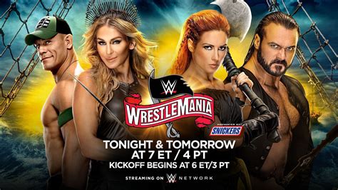 Wrestlemania 36 Match Card How To Watch Previews Start Time And