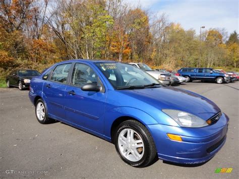 2003 French Blue Metallic Ford Focus SE Sedan 56087081 GTCarLot