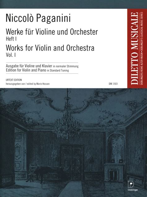 Werke F R Violine Und Orchester Von Niccol Paganini Im Stretta