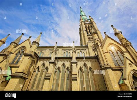 Toronto Saint James Cathedral Stock Photo Alamy