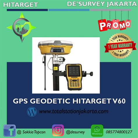 GPS Geodetic HI Target V30 RTK Dsurvey Jakarta