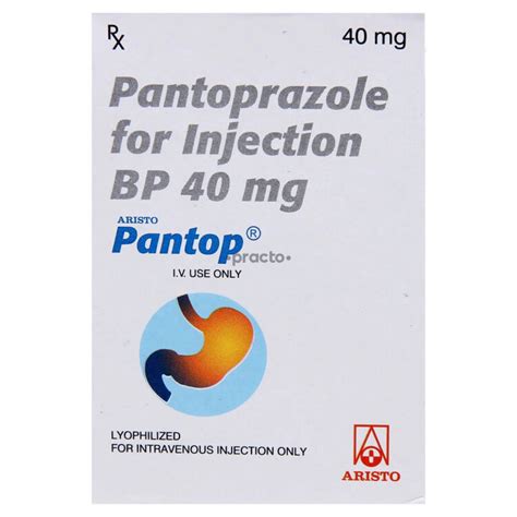 Pantop 40 MG Injection - Uses, Dosage, Side Effects, Price, Composition ...