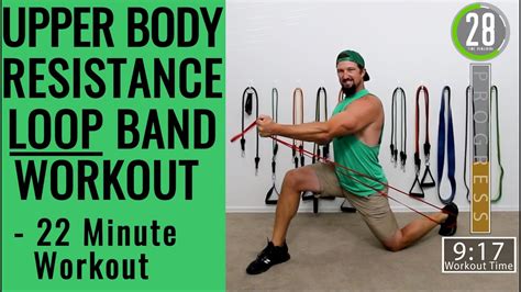 Resistance Loop Band Upper Body Workout 22 Minutes YouTube