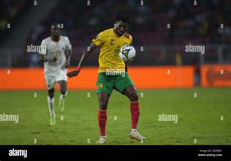 André Frank Zambo Anguissa of Cameroon during Cameroun versus Cap Verde