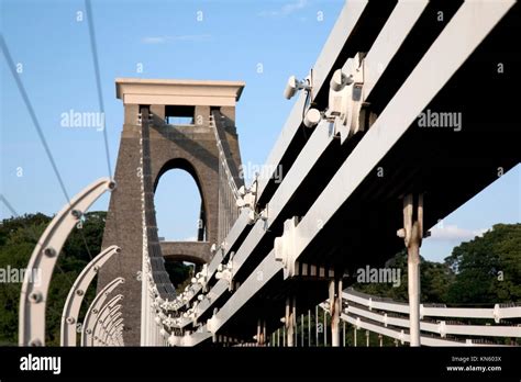 Clifton Suspension Bridge By Brunel Bristol England Uk Stock Photo