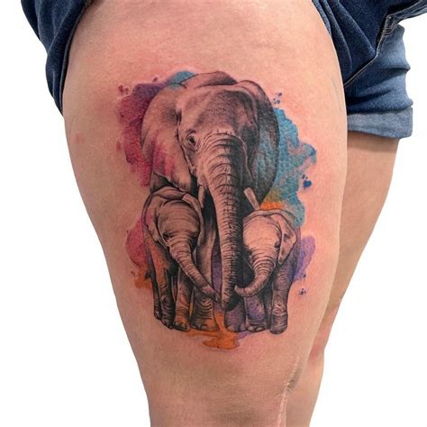 Best Elephant Tattoo With Flowers That Will Blow Your Mind