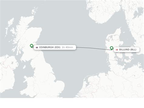 Direct Non Stop Flights From Billund To Edinburgh Schedules