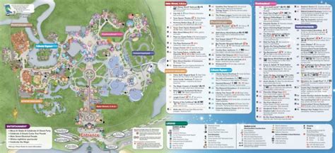 Disney Park Guide Maps Get A Makeover - New Design Aligns With ...