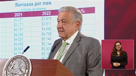 Amlo Celebra Récord De Remesas Para México En 2022 El Mañana De Nuevo