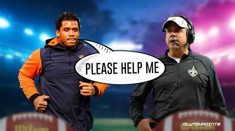 Sean Payton Orders Seattle Seahawks Ex Russell Wilson Fg Stop