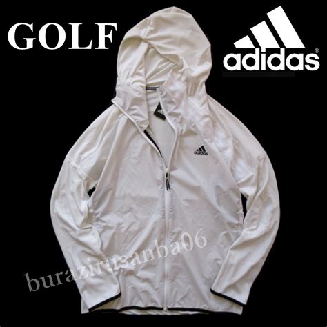 【未使用】メンズ O Xl 未使用 定価14300円 Adidas Golf アディダス ゴルフ 長袖 ウインドブレーカー ジャケット ストレッチ フルジップフーディー の落札情報詳細