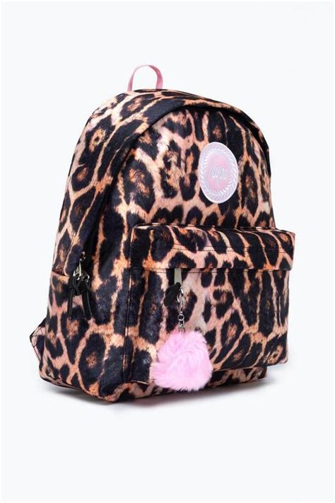 Bags And Purses Leopard Backpack Hype